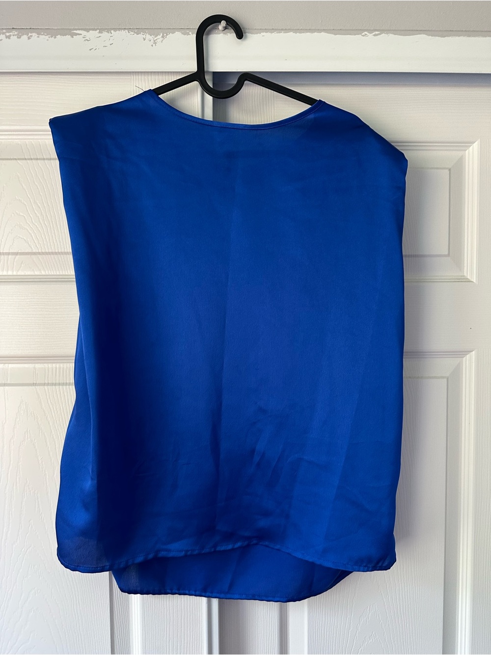 SHEIN Cobalt Blue Sleeveless Blouse